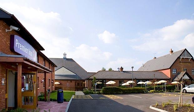 Exterior of Premier Inn Hotel Ipswich South East