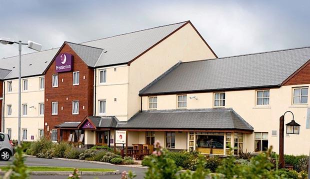 Exterior of Premier Inn Hotel Carrickfergus