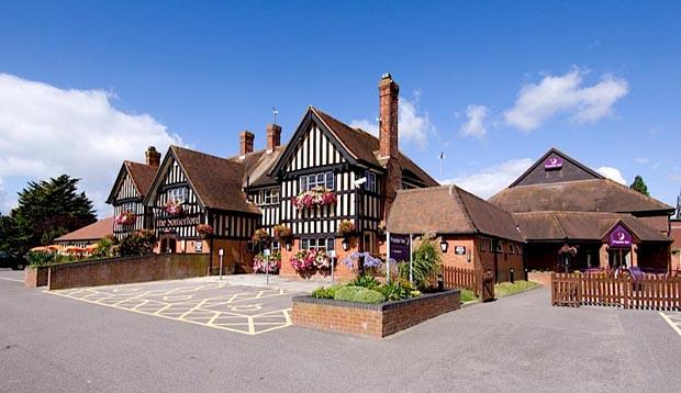 Exterior of Premier Inn Christchurch (East)