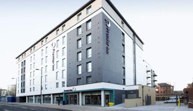 Exterior of Premier Inn Derby City Centre (Cathedral Quarter)