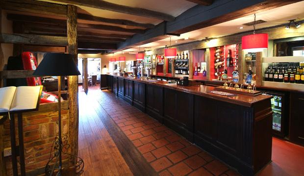 Bar area at Premier Inn East Grinstead