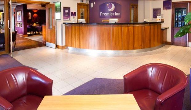 Reception at Premier Inn London Edgware