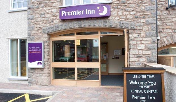 Exterior at Premier Inn Kendal Central