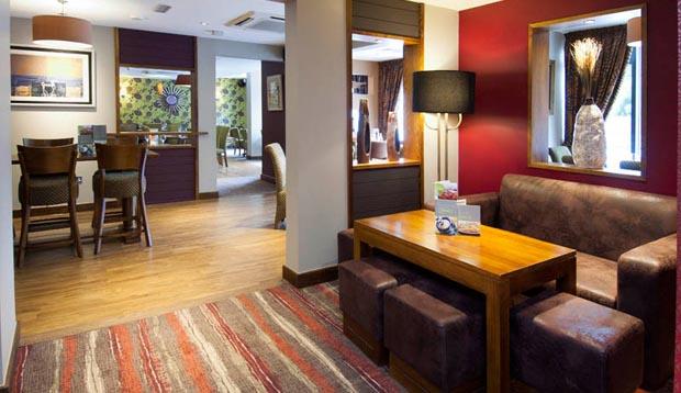 Restaurant area at Premier Inn London Richmond