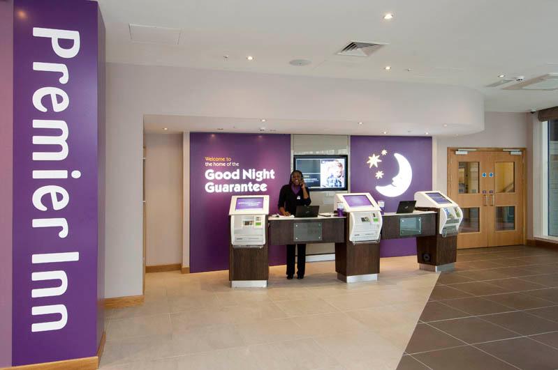 Reception at Premier Inn London Waterloo (Westminster Bridge) hotel