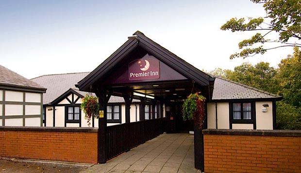 Exterior of Premier Inn Manchester (Swinton) hotel