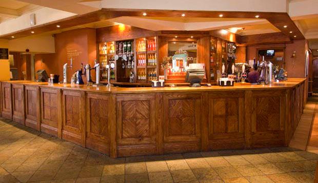 Bar area at Premier Inn Tamworth South