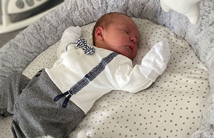 Room at the Inn for new-born baby Charlie