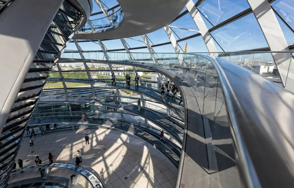 #2. Reichstag Dome, Berlin, Germany