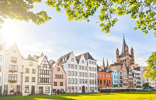 Brauhäuser am Rhein