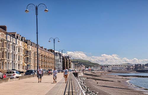 Aberystwyth Beach and Promenade