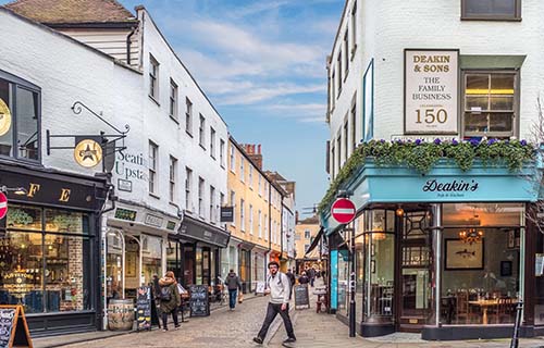 Shopping in Canterbury