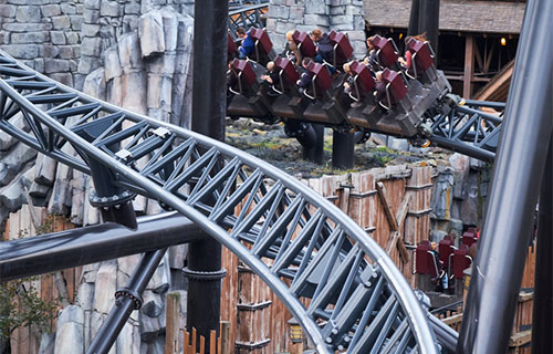 Roller coaster fun