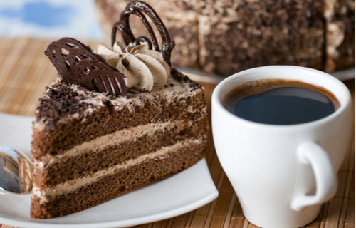 Coffee and cake