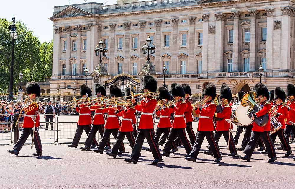 The Changing of the Guard at Buckingham Palace