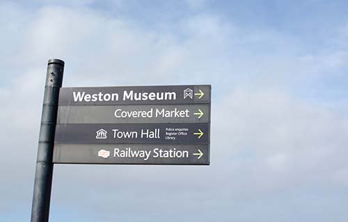 Getting around Weston-super-Mare