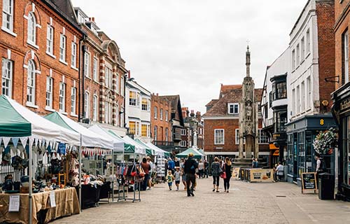 Shopping in Winchester