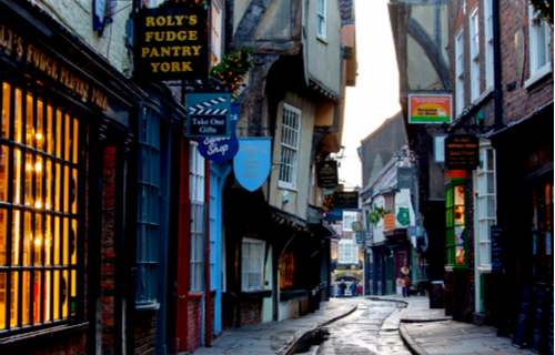 The Shambles shopping 