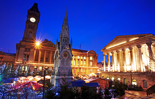 UK Christmas market.