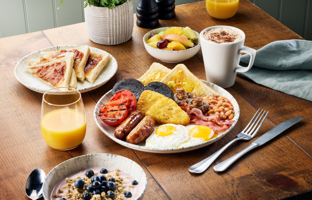 Our famous unlimited Premier Inn Breakfast