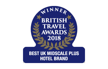 Best UK Midscale Hotel Brand, British Travel Awards 2018