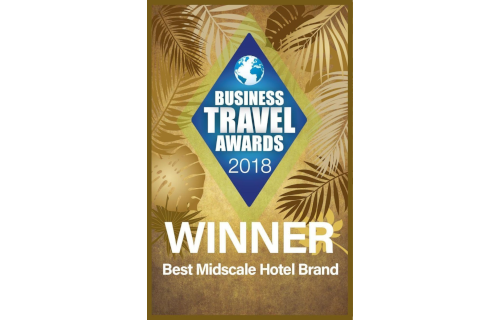 Best Midscale Hotel Brand, Business Travel Awards 2018