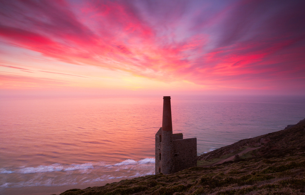 Tin mine in Cornwall