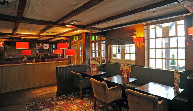 Restaurant area at Premier Inn London Twickenham Stadium