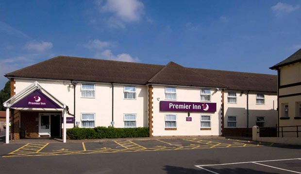 Exterior at Premier Inn London Twickenham Stadium showing car park